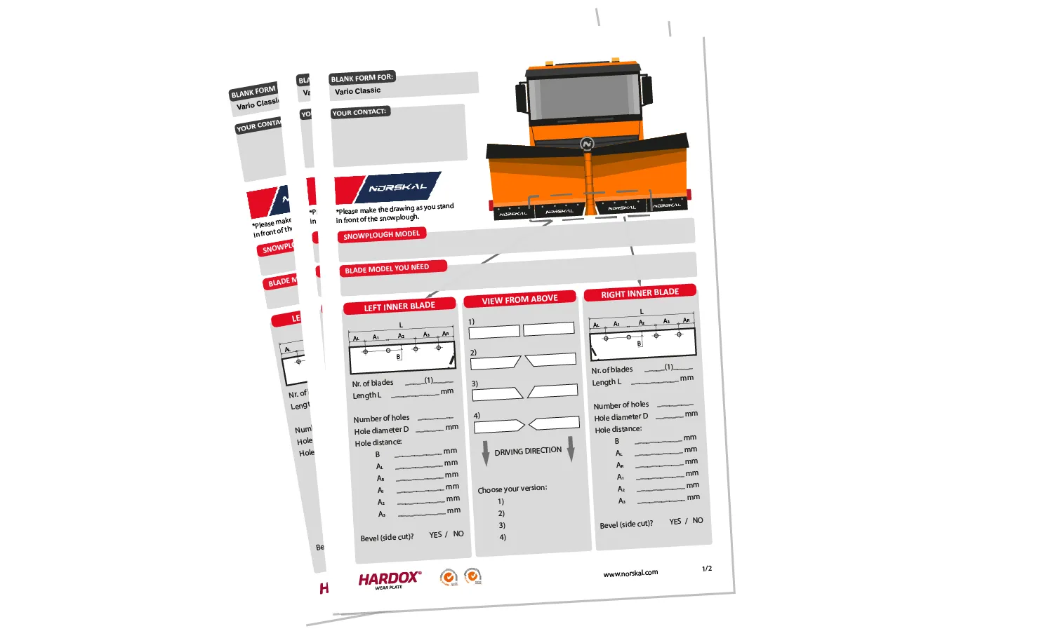 Norskal, Combi, Rubber-Corundum