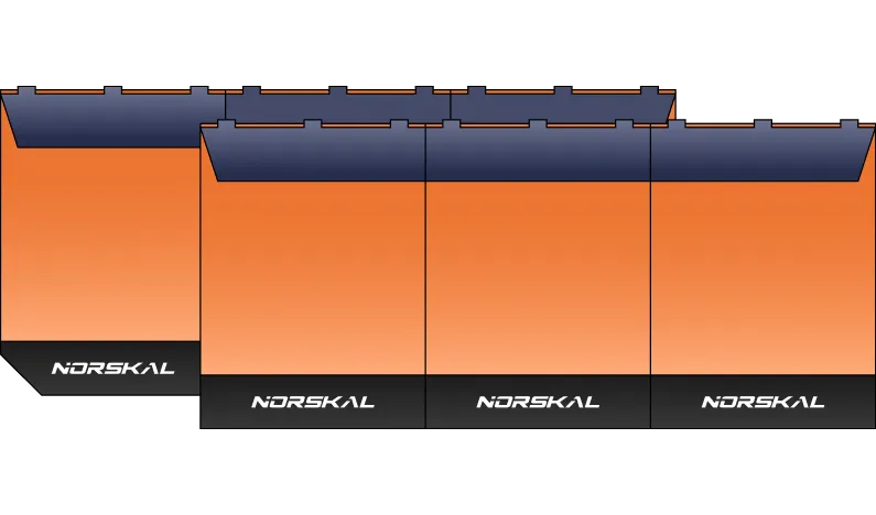 Norskal, Combi, Rubber-Corundum