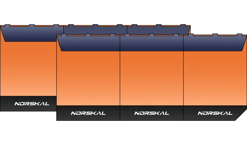 Norskal, Combi, Rubber-Corundum