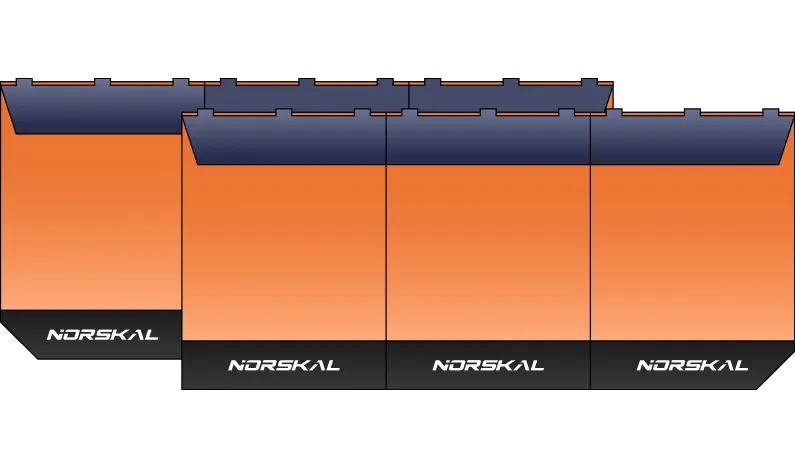 Norskal, Combi, Rubber-Corundum