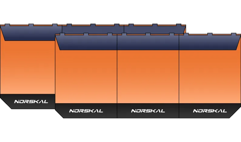 Norskal, Combi, Rubber-Corundum