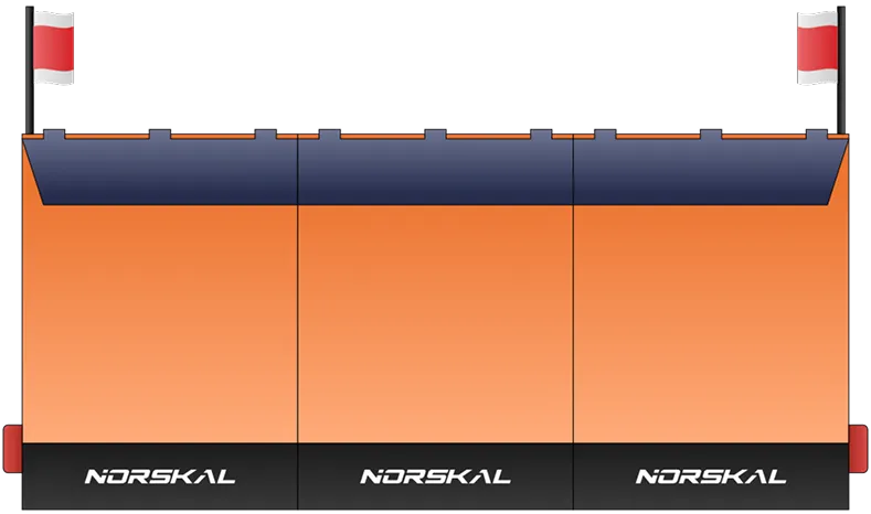 Norskal, Combi, Rubber-Corundum