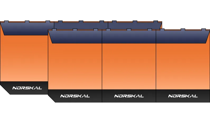 Norskal, Combi, Rubber-Corundum